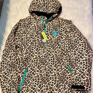 Gator Waders Leopard Print Ladies Jacket